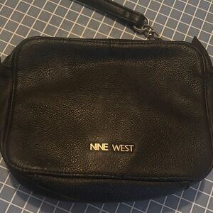 Nine West Black Leather Shoulder Bag